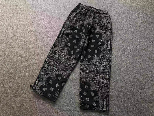 Pantalón Supreme Reflective Bandana Negro