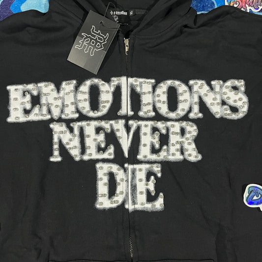 Campera Mixed Emotion End Negra