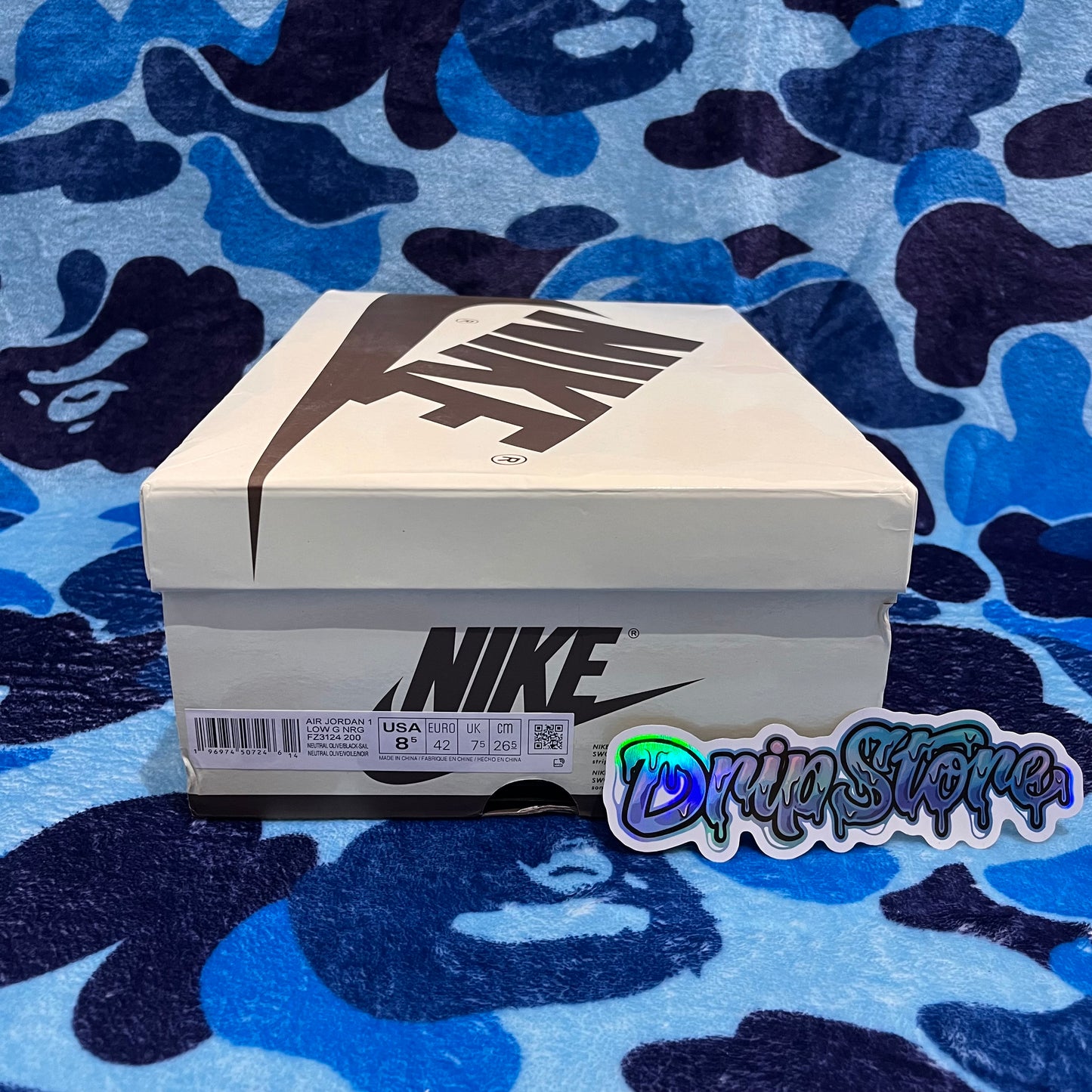 Jordan 1 Low Golf X Travis Scott Neutral Olive