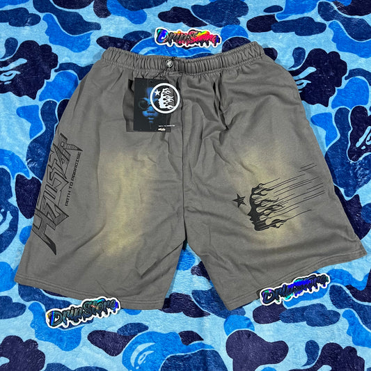 Short Hellstar Flame Gris M