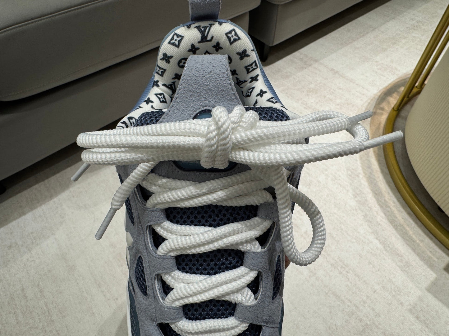 Louis Vuitton Skate Sneaker Luxury Azul