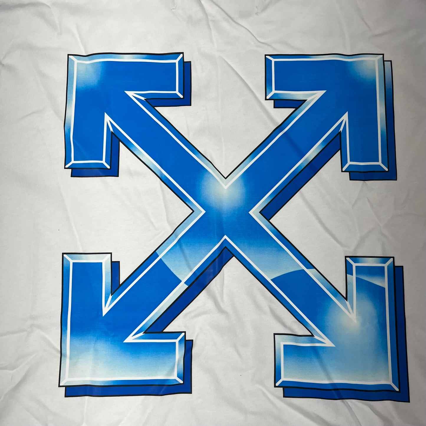 Remera Off White Metal Arrow Blanca XL