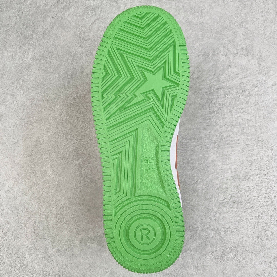 A Bathing Ape Bape Sta Low Verde Pastel