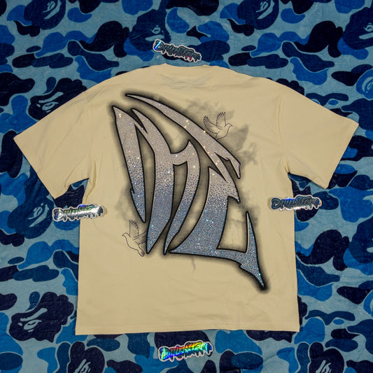 Remera Mixed Emotion Dove Crema L-XL
