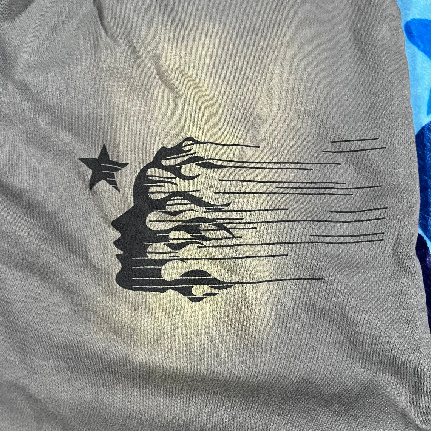 Short Hellstar Flame Gris M