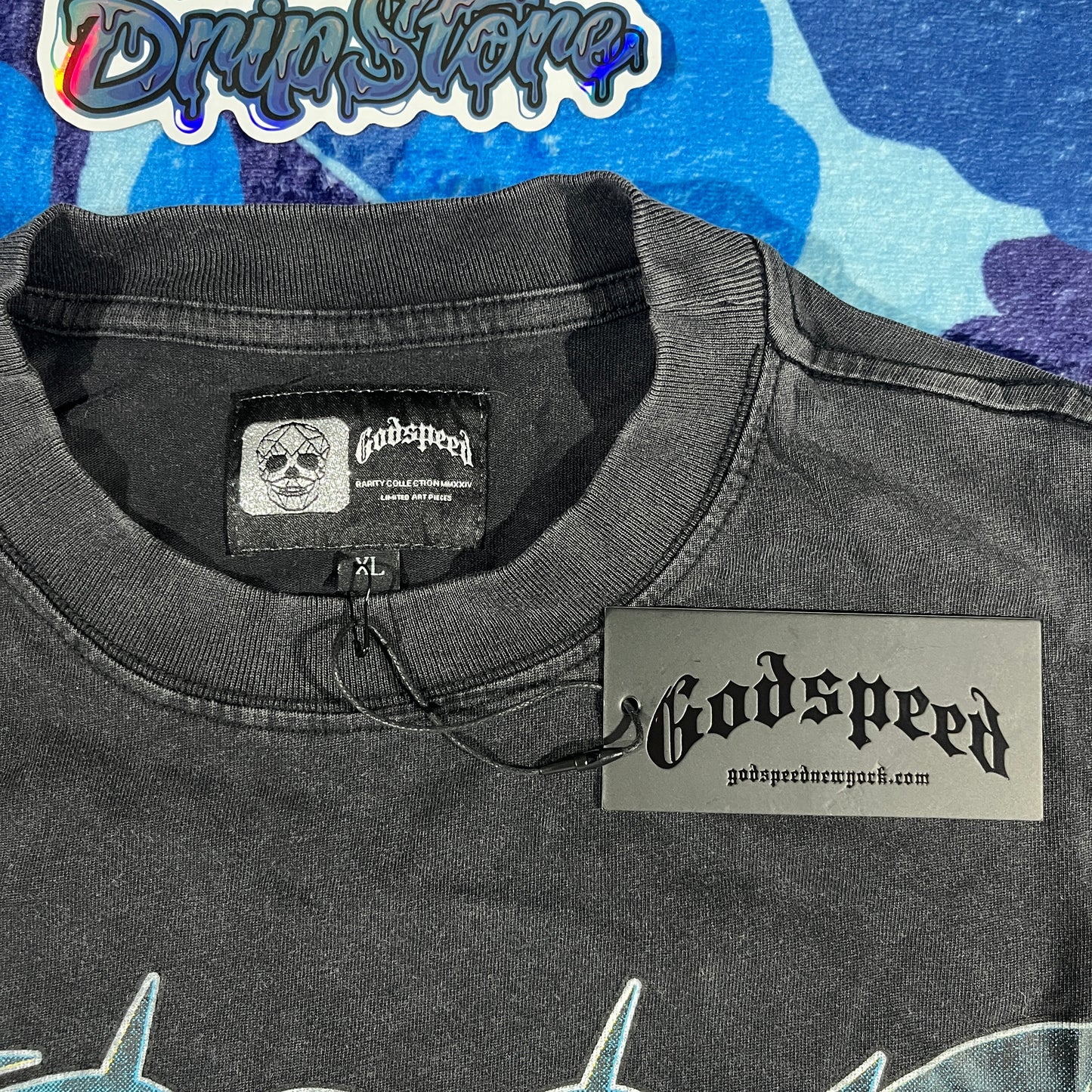Remera Godspeed Miami Surf Negra XL