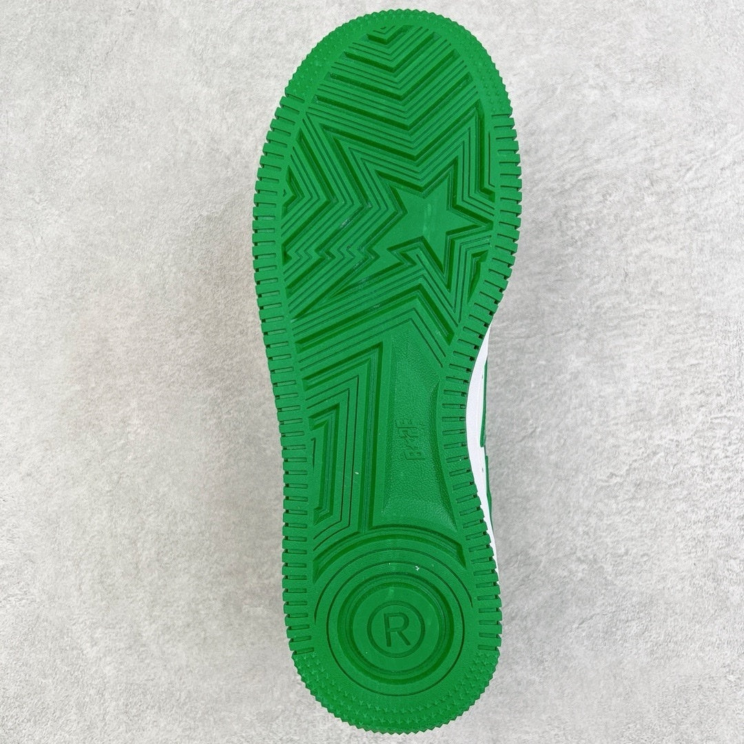 A Bathing Ape Bape Sta Low Verde