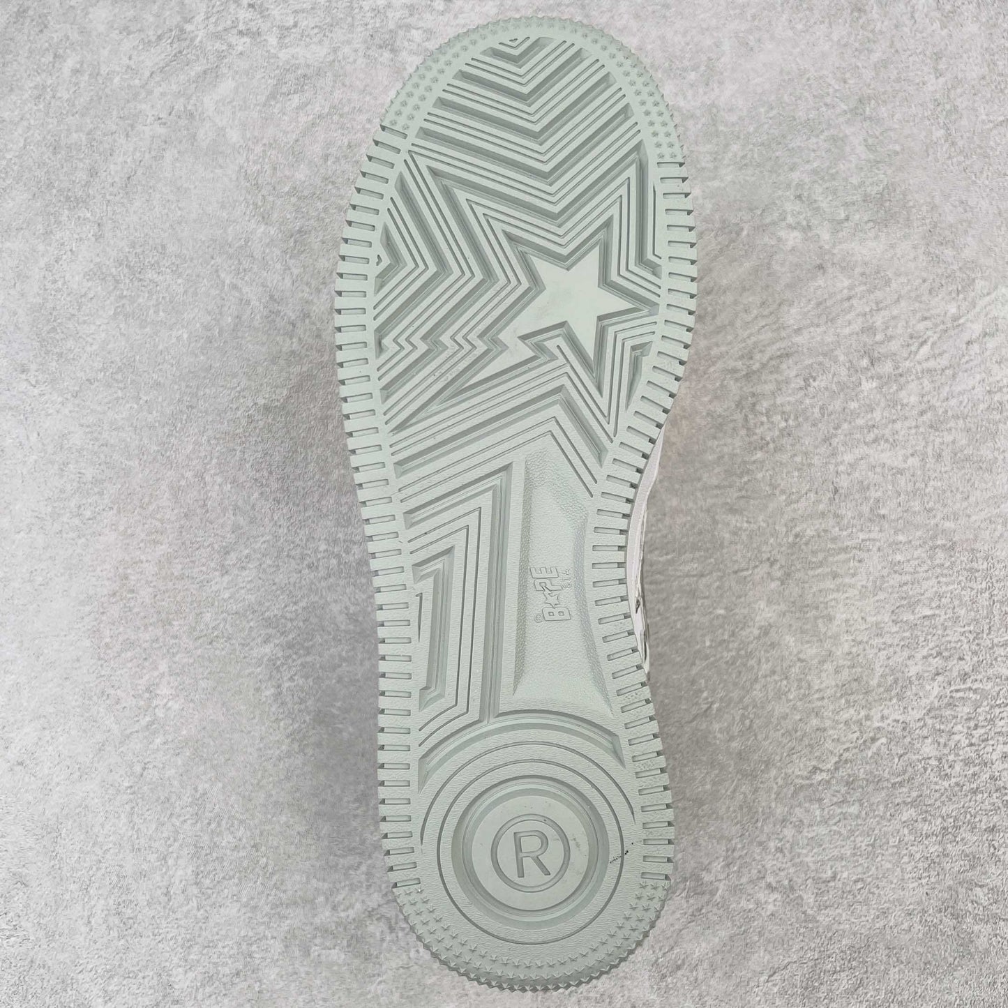 A Bathing Bape Sta Blanco Gris