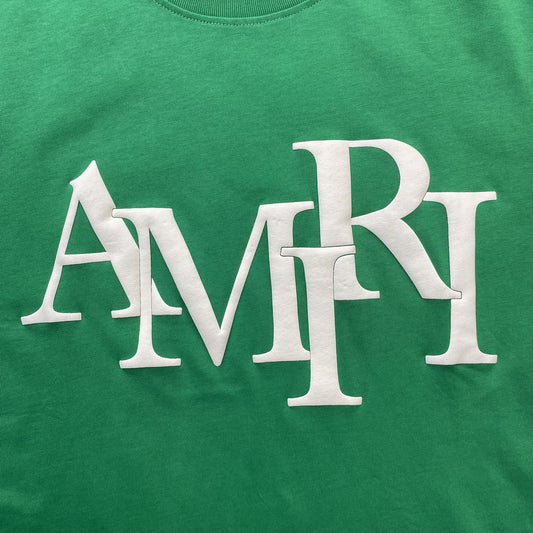 amiri-staggered-logo-tee-green-2-Drip Store Argentina