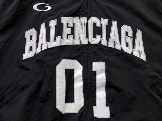 Campera Balenciaga Basketball Negra