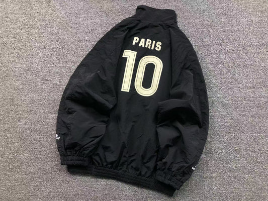 Campera Balenciaga Paris Soccer Negra