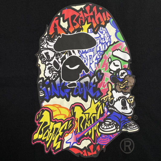 bape-lux-sport-ape-head-tee-black-2-Drip Store Argentina