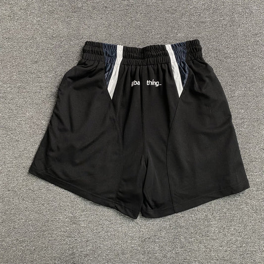 Short Bape Multi Logo Soccer Negro