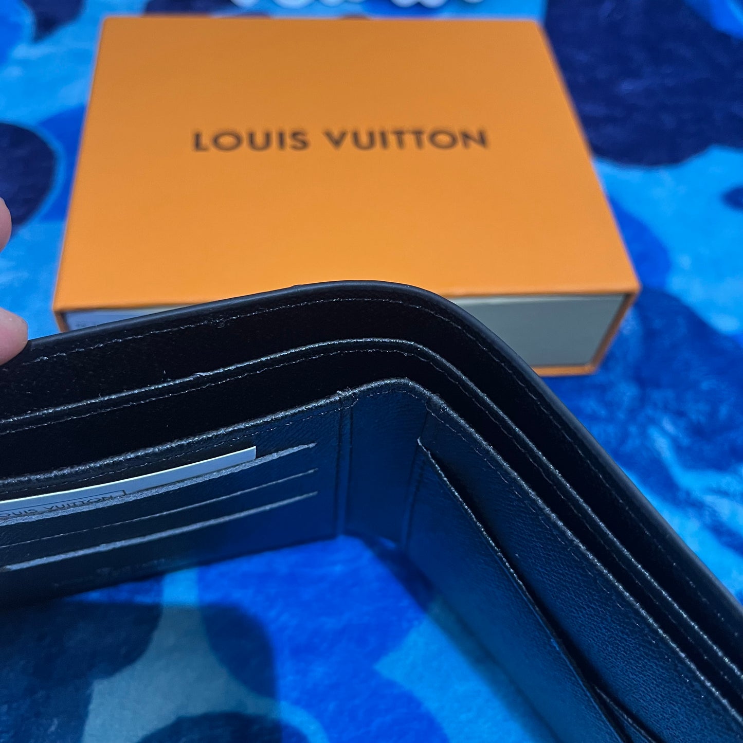 Billetera LV Monogram Negra