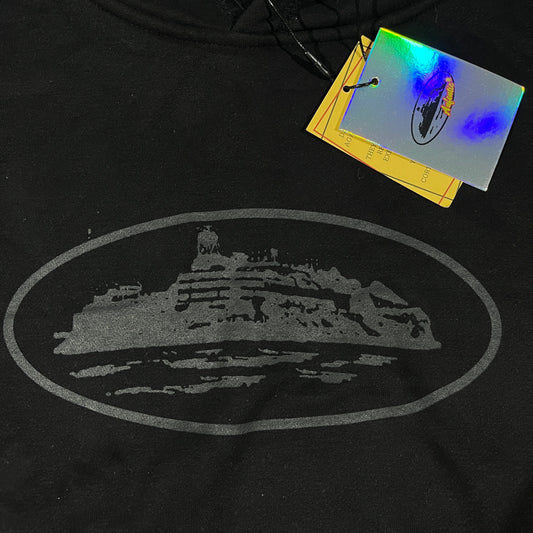 Buzo Corteiz Alcatraz Triple Negro XL