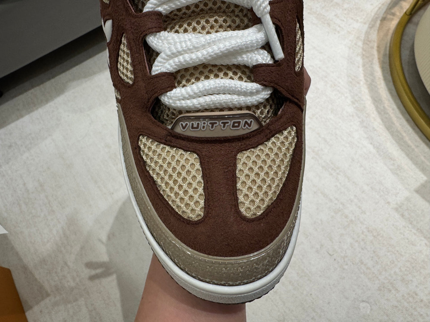 Louis Vuitton Skate Sneaker Marrón