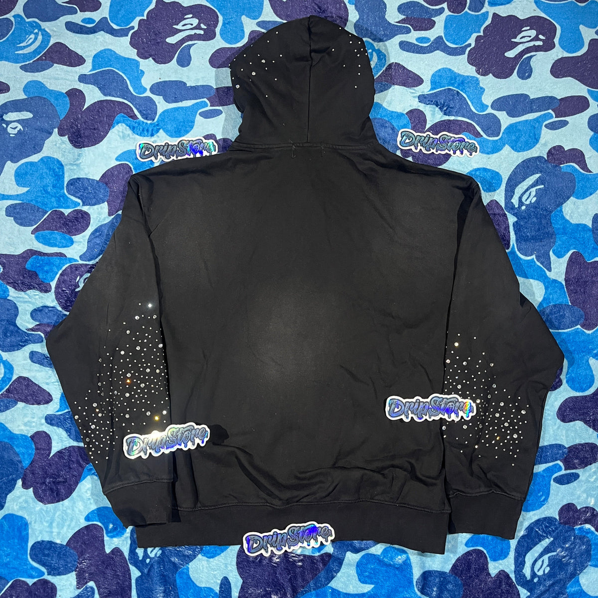Campera Valley Vale Forever Classico Negro L-XL