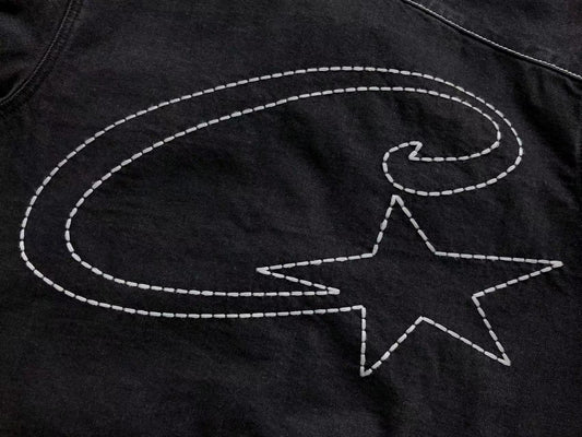 Campera Corteiz C-Star Jean Negra
