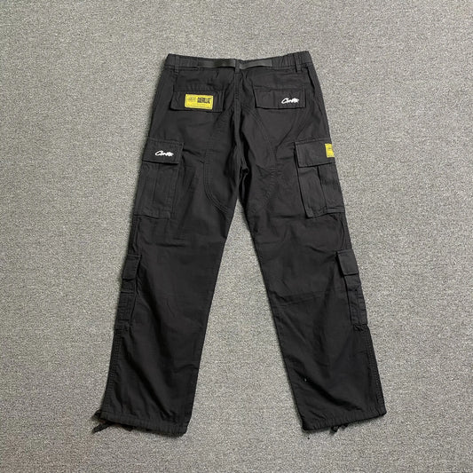 corteiz-guerillaz-cargos-triple-black-2-Drip Store Argentina