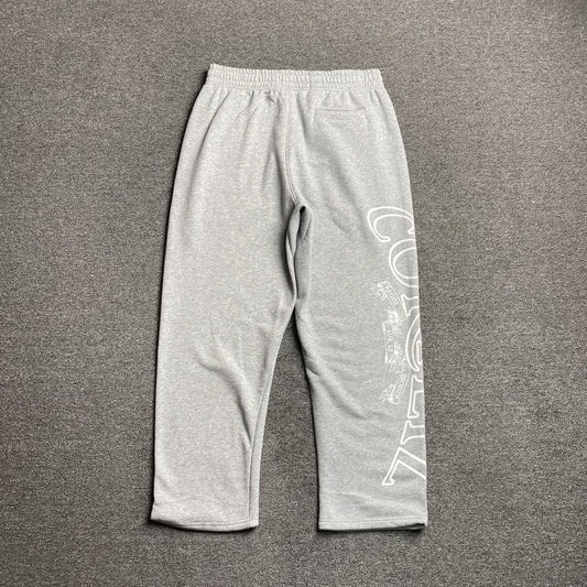 Pantalon Corteiz Superior Royale Open Hem Gris