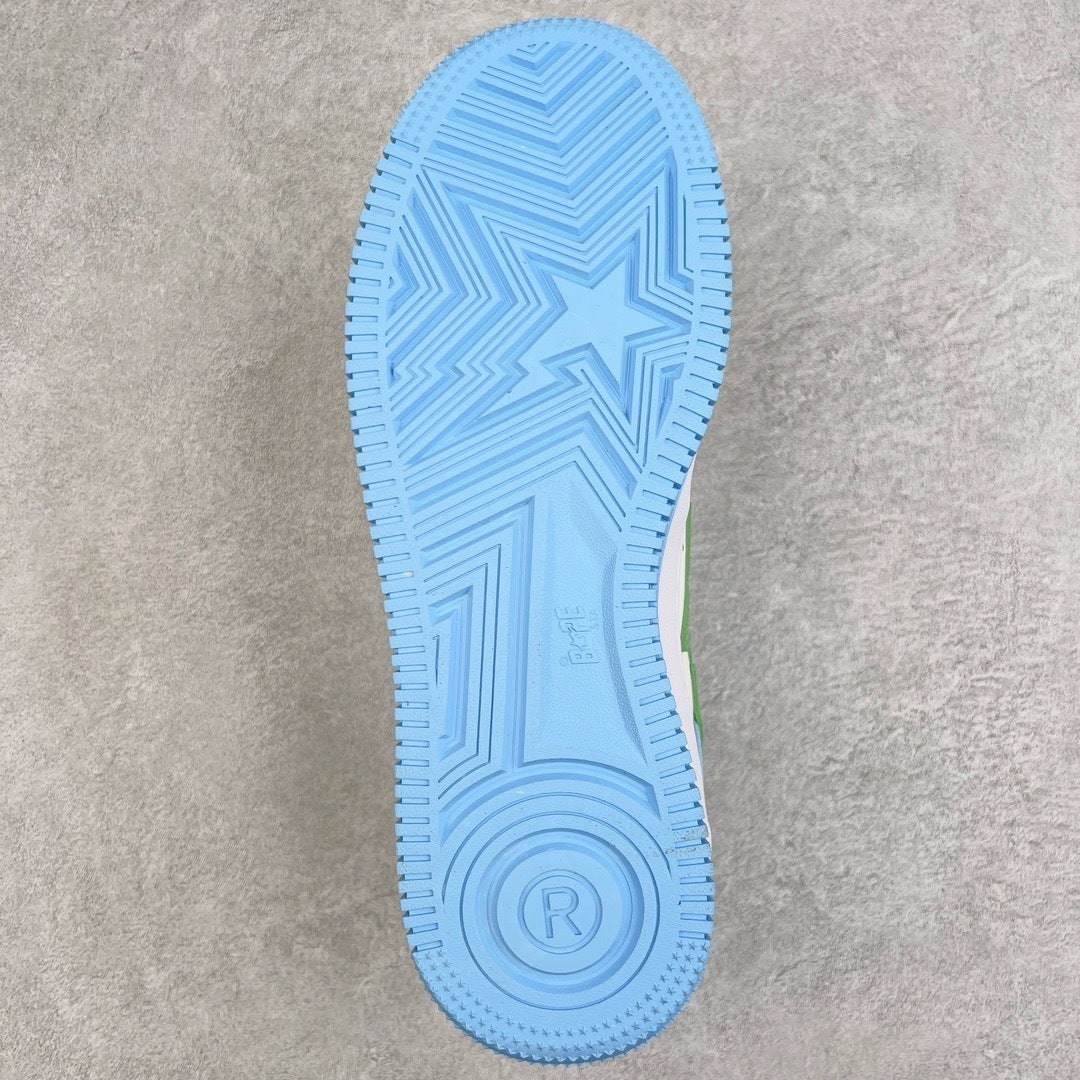 A Bathing Ape Bape Sta Low Azul Pastel