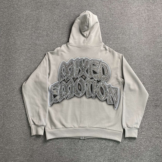 Campera Mixed Emotion Last Ride Gris