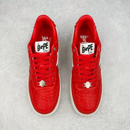 A Bathing Ape Bape Sta Low #3 Line Camo Rojo