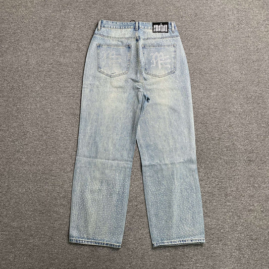 Pantalón Mixed Emotion ME Rhinestone Jean