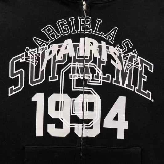 Campera Supreme MM6 Maison Margiela Negra