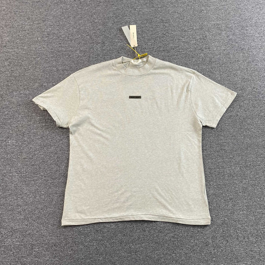 Remera Fear of God Essentials Classic SS25 Heather Stone