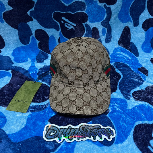Gorra Gucci Canvas Baseball Marrón