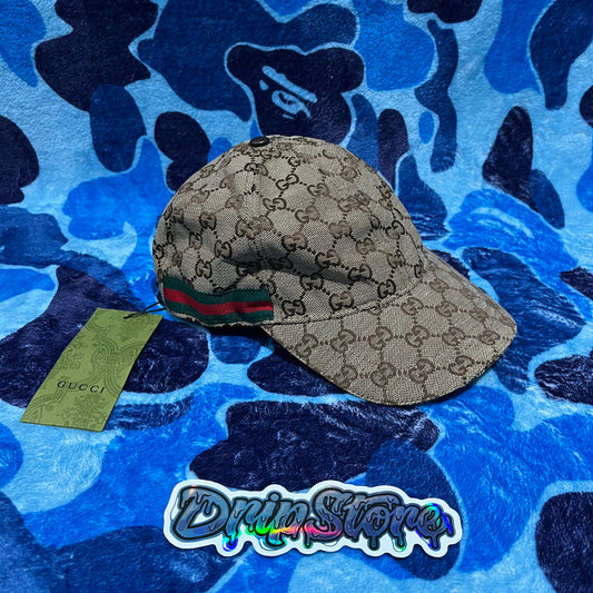 Gorra Gucci Canvas Baseball Marrón