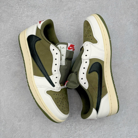 Jordan 1 Low X Travis Scott Medium Olive