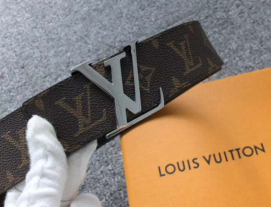 louis-vuitton-monogram-silver-lv-initials-belt-brown-2-Drip Store Argentina