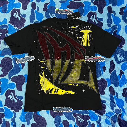 Remera Mixed Emotion Ranger Negra L