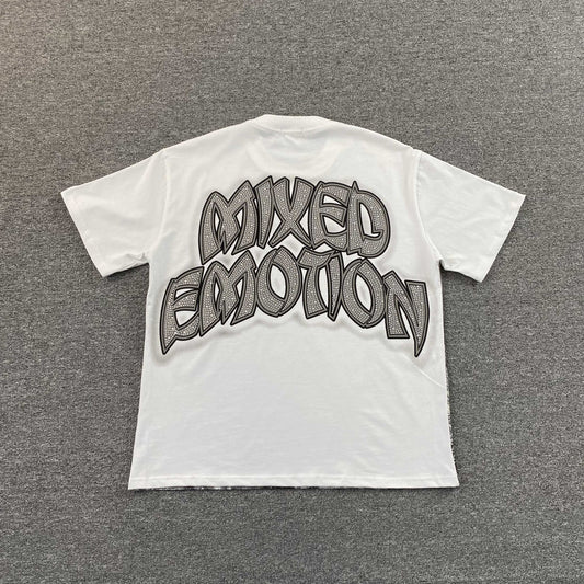Remera Mixed Emotion Resurrection Blanca