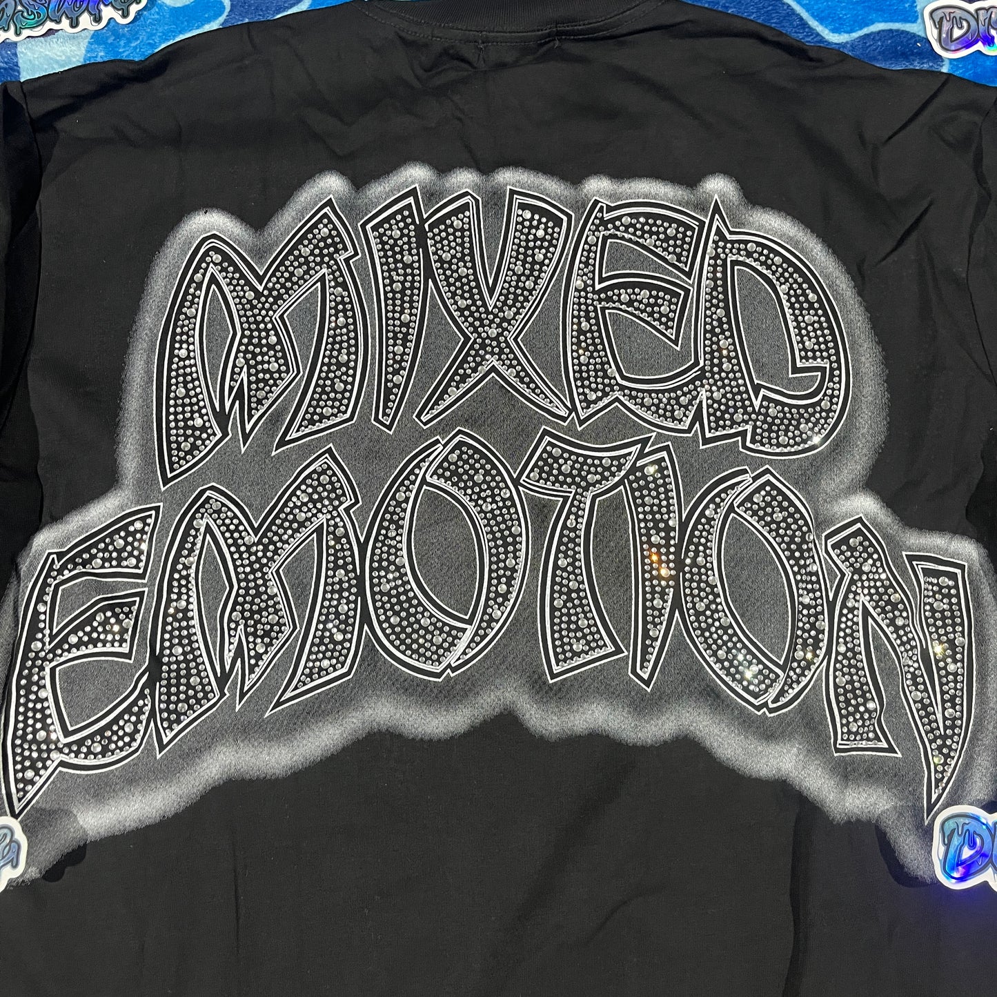 Remera Mixed Emotion Sunrise Negra L-XL