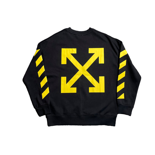 off-white-diagonal-arrow-caravaggio-ann-skate-crewneck-black-2-Drip Store Argentina