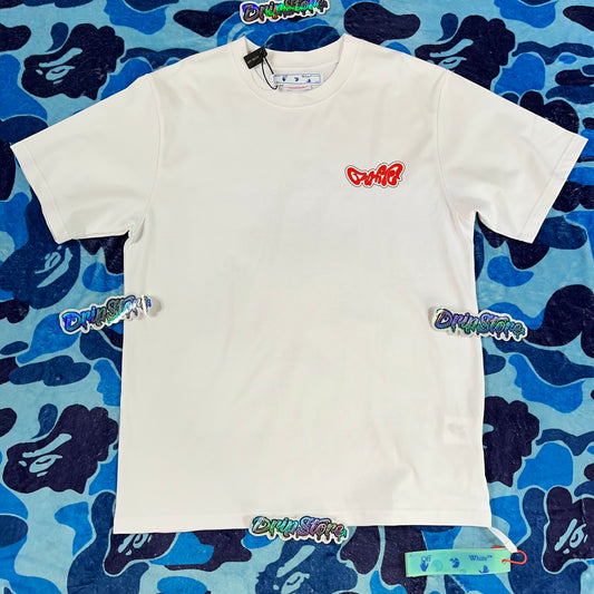 Remera Off White Multi Logo Arrow Blanca