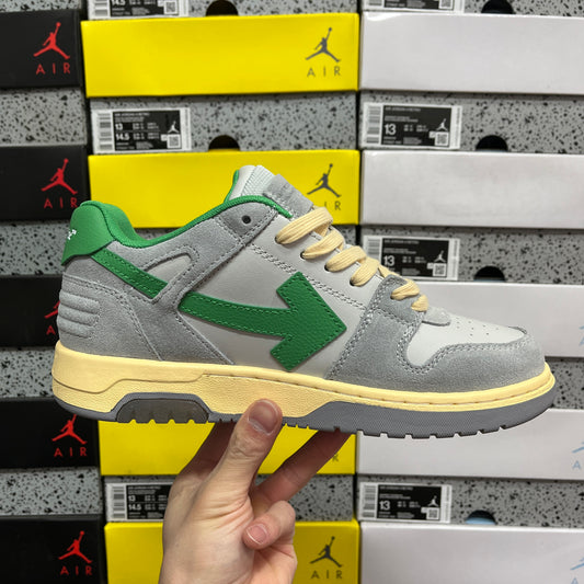 Off White Out Of Office Gris Verde