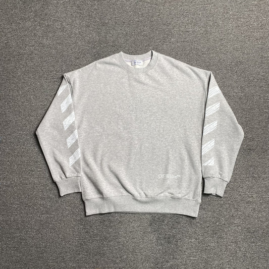 off-white-scribble-diag-crewneck-grey-2-Drip Store Argentina