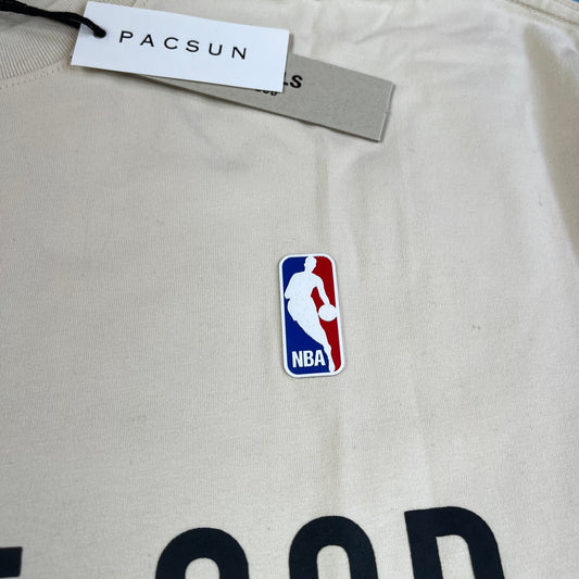 Remera FOG X NBA Crema M Y L