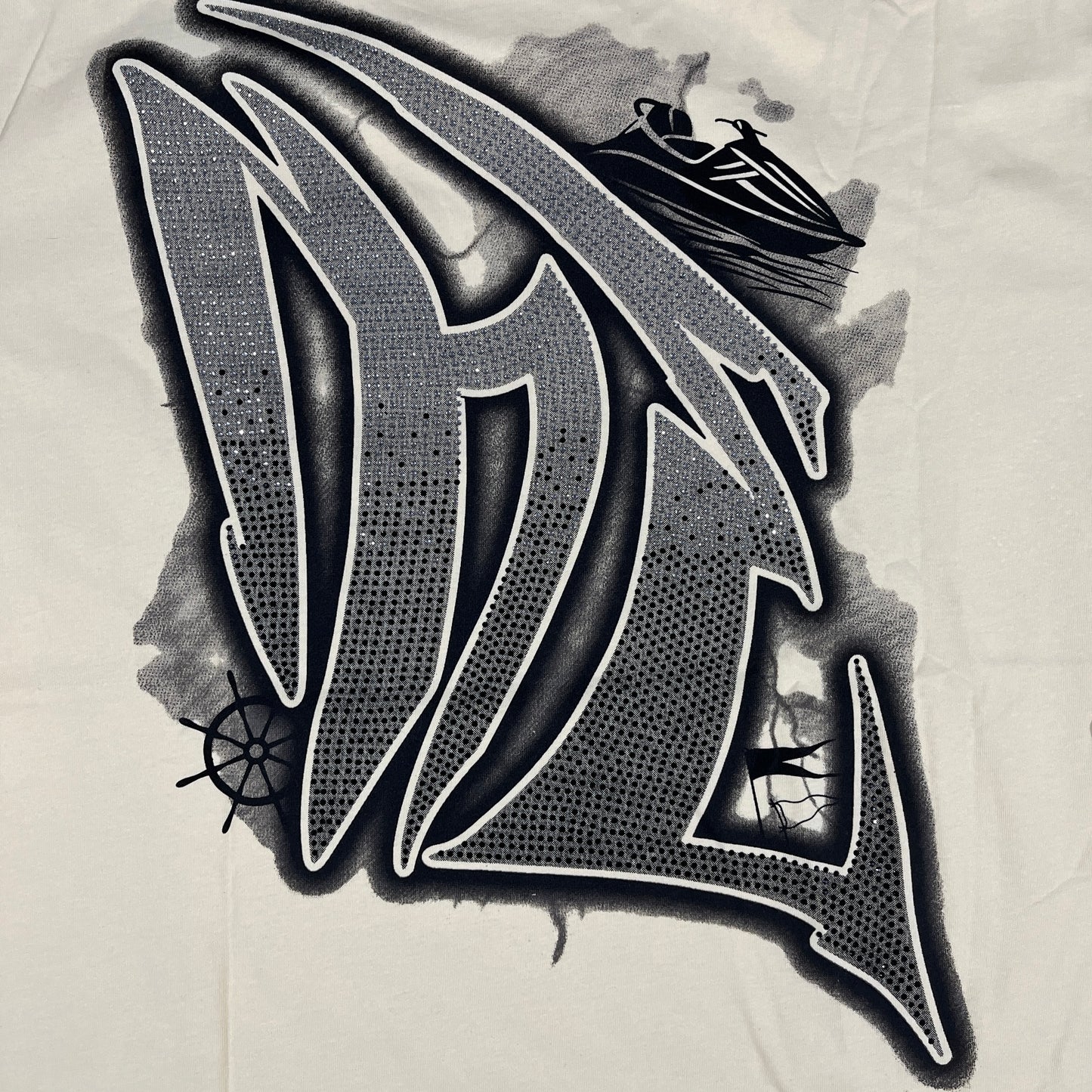 Remera Mixed Emotion Jetsky Crema XL