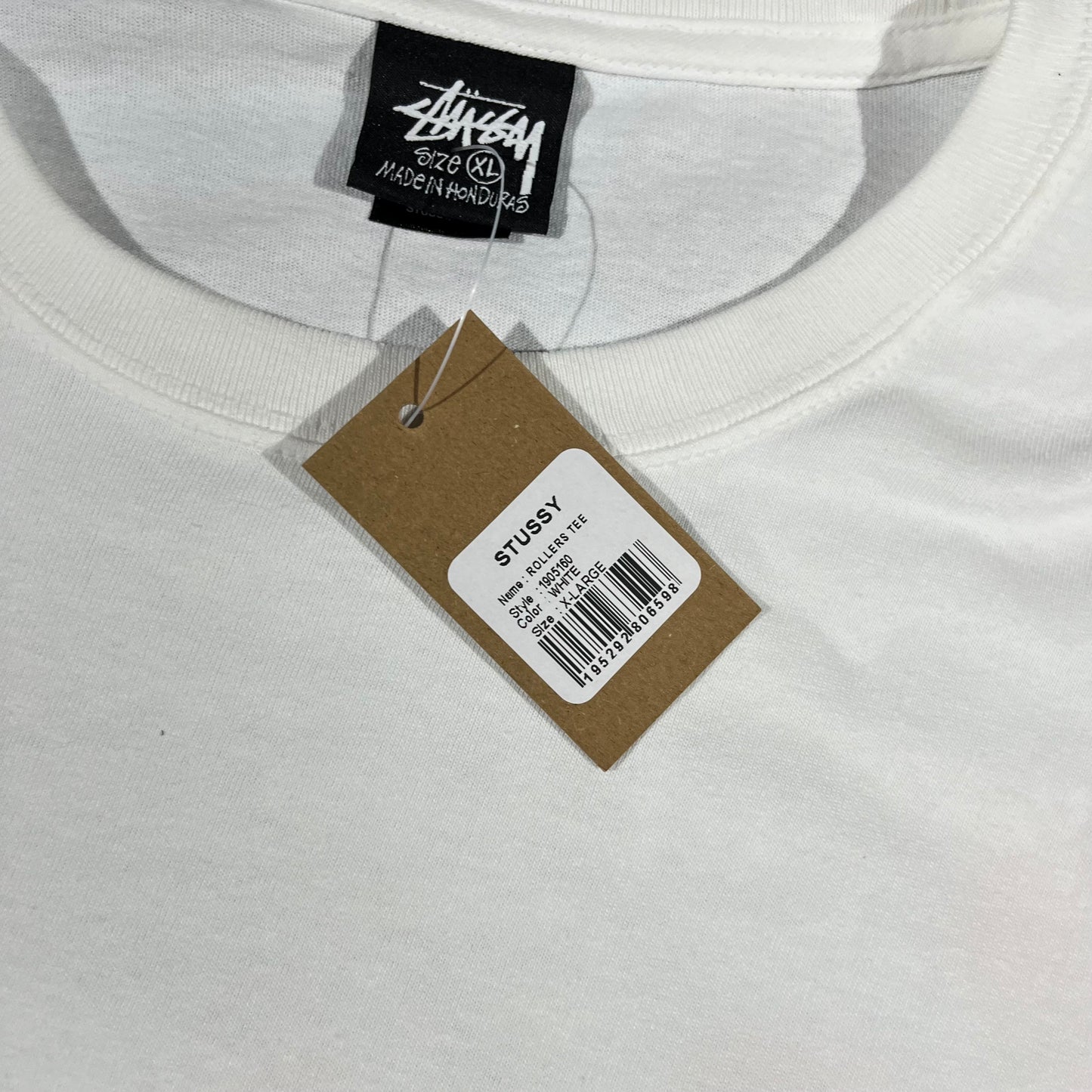 Remera Stussy Rollers Blanca XL