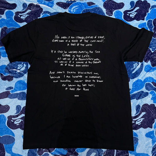 Remera Supreme Corteiz Rules The World Negra