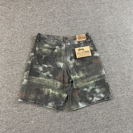 Bermuda Stussy Big Ol' Stenpat Jean Short Camo