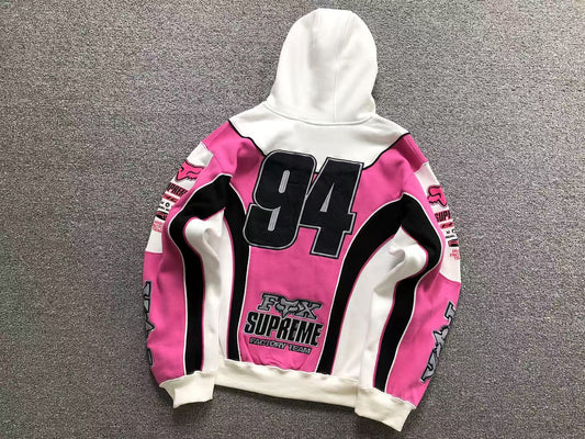 Campera Supreme Fox Racing Blanca