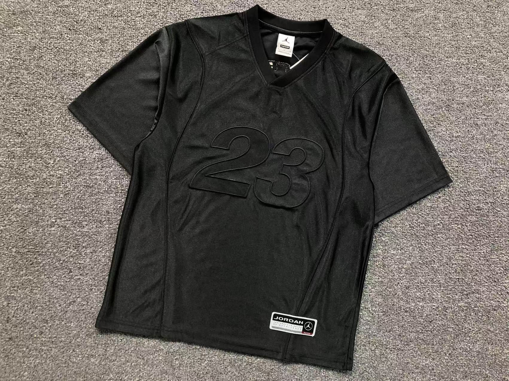 Remera Supreme Jordan Warm Up Negra - Drip Store Argentina
