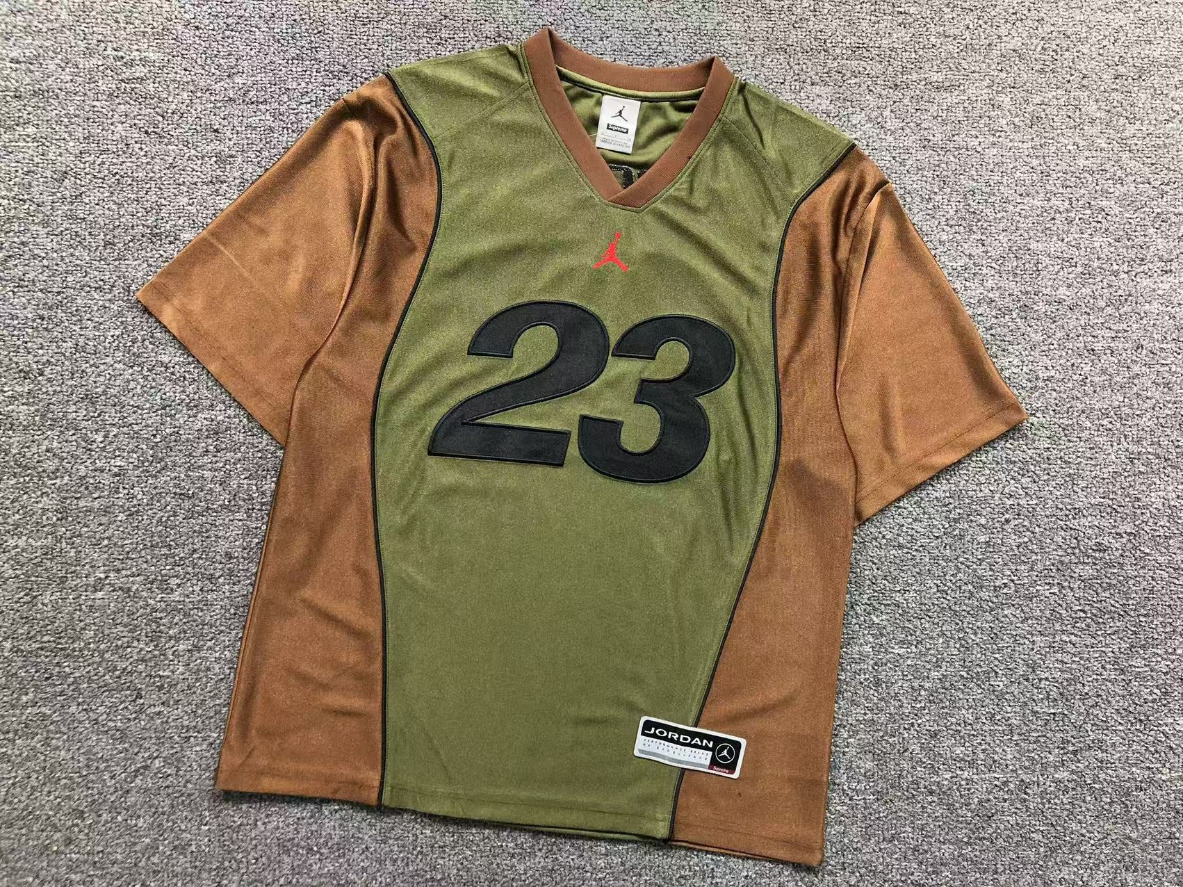 Remera Supreme Jordan Warm Up Verde - Drip Store Argentina