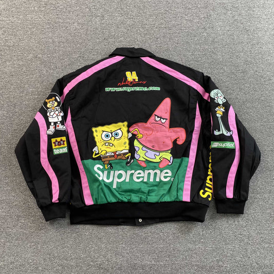 Campera Supreme SpongeBob SquarePants Jeff Hamilton Negra